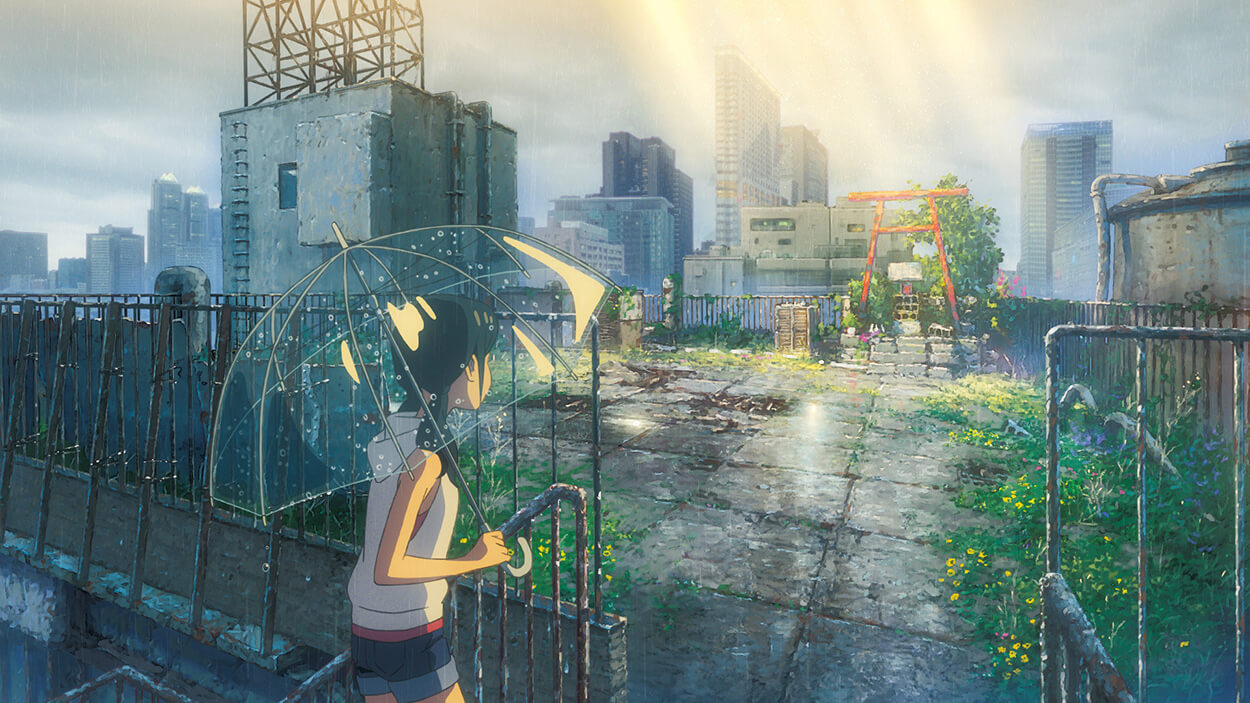 Weathering with You, Makoto Shinkai, Tokyo rain, consecutive rain record, longest on record, Japan Meteorological Agency, autumn rain front, climate change, Hina, anime film